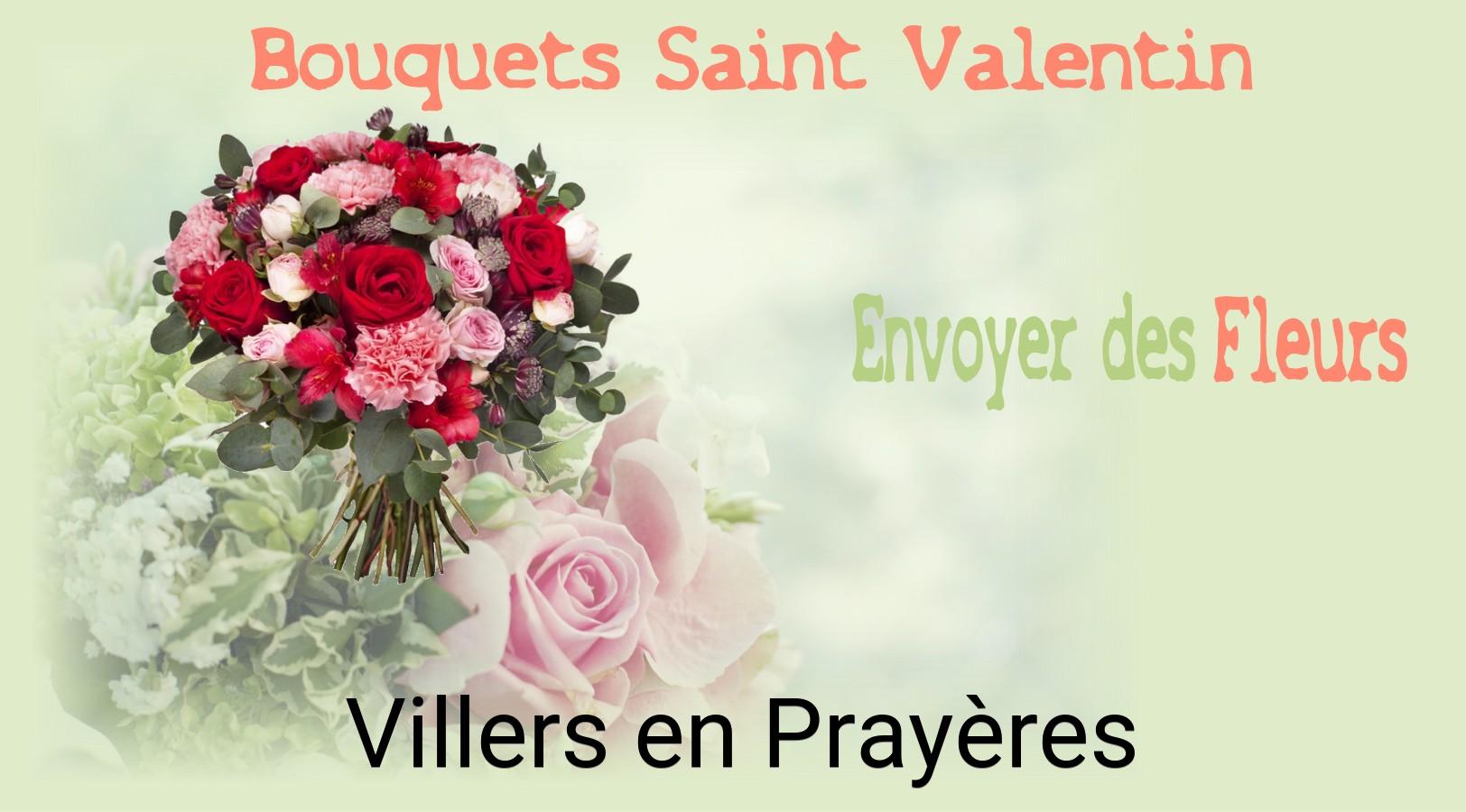 Roses de Saint-Valentin livrées à Villers-en-Prayères